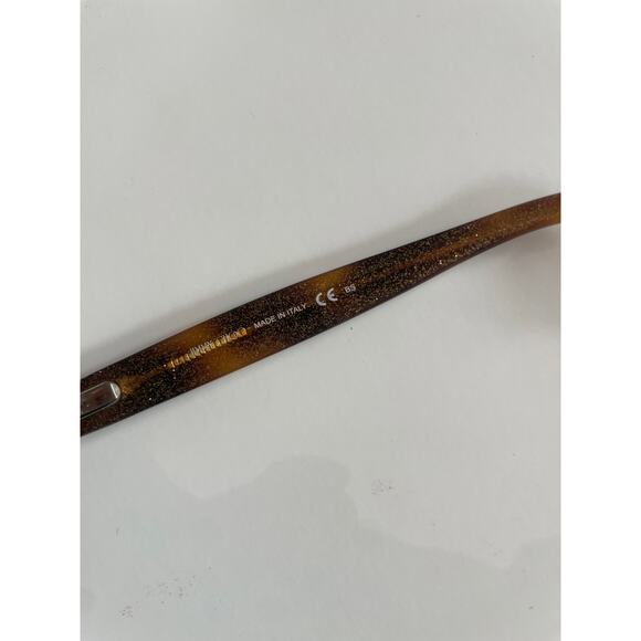 JIMMY CHOO Eho Tortoise Shell Glasses Frames Only Women's Made in Italy - Picture 5 of 6